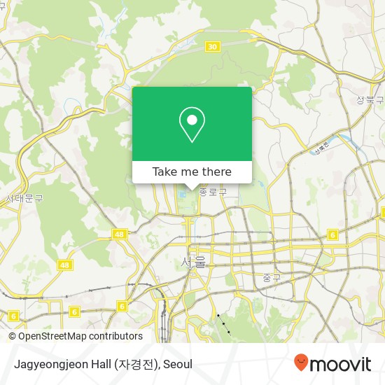 Jagyeongjeon Hall (자경전) map