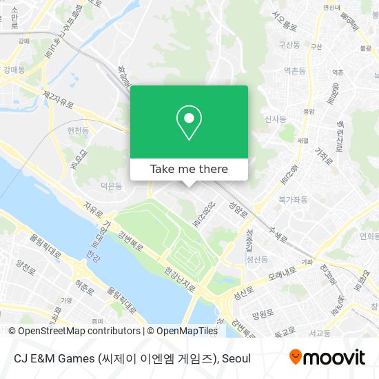 CJ E&M Games (씨제이 이엔엠 게임즈) map