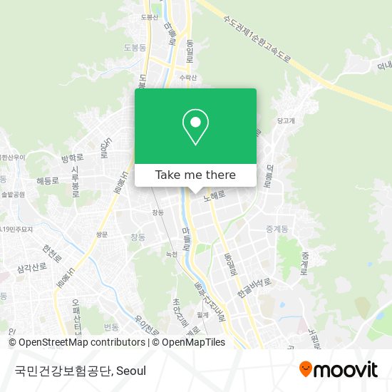 국민건강보험공단 map