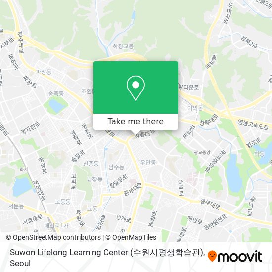 Suwon Lifelong Learning Center (수원시평생학습관) map