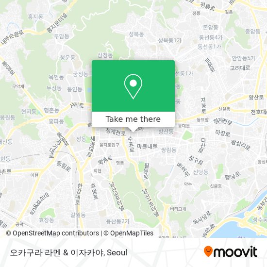 오카구라 라멘 & 이자카야 map