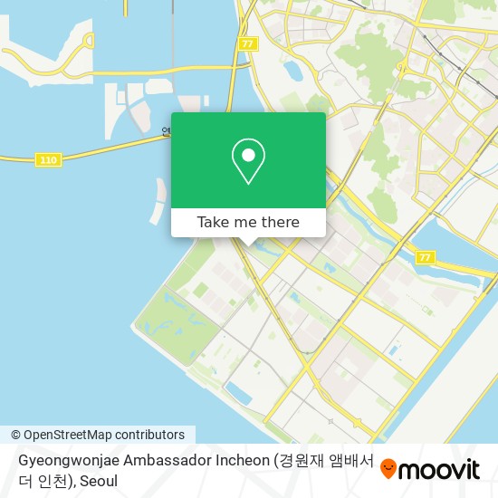 Gyeongwonjae Ambassador Incheon (경원재 앰배서더 인천) map