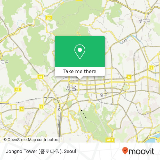 Jongno Tower (종로타워) map