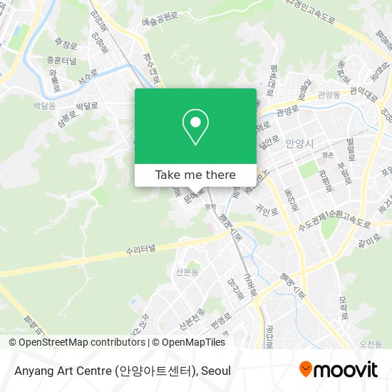 Anyang Art Centre (안양아트센터) map
