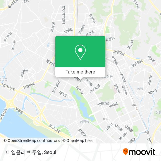 네일올리브 주엽 map