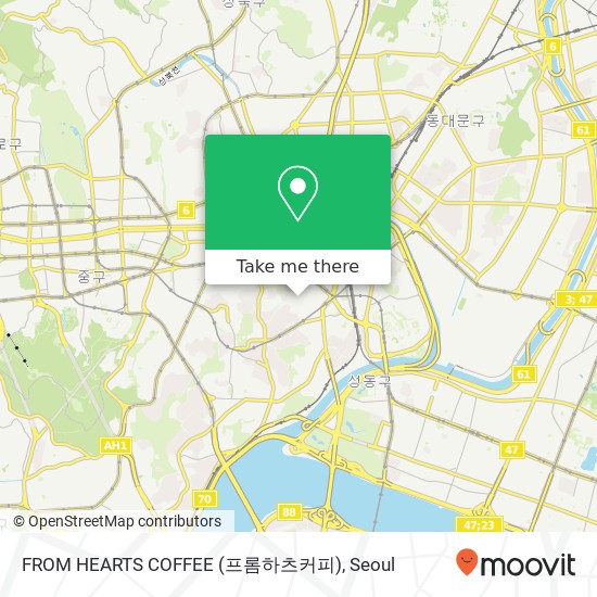 FROM HEARTS COFFEE (프롬하츠커피) map