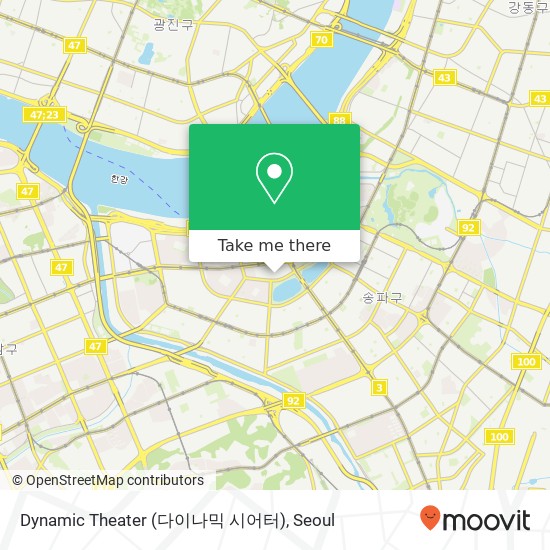 Dynamic Theater (다이나믹 시어터) map