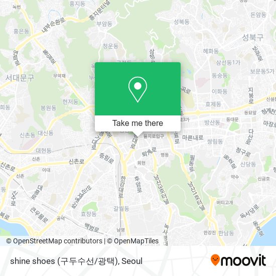 shine shoes (구두수선/광택) map
