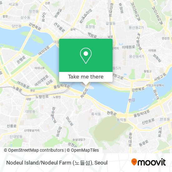 Nodeul Island / Nodeul Farm (노들섬) map