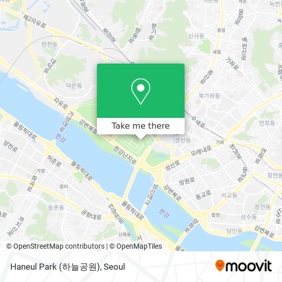 Haneul Park (하늘공원) map
