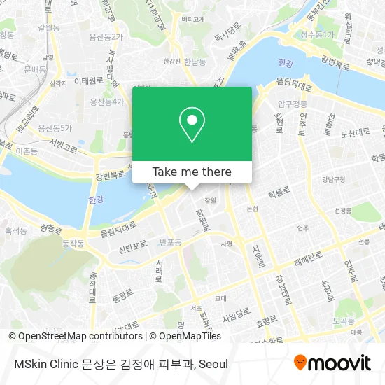 MSkin Clinic 문상은 김정애 피부과 map