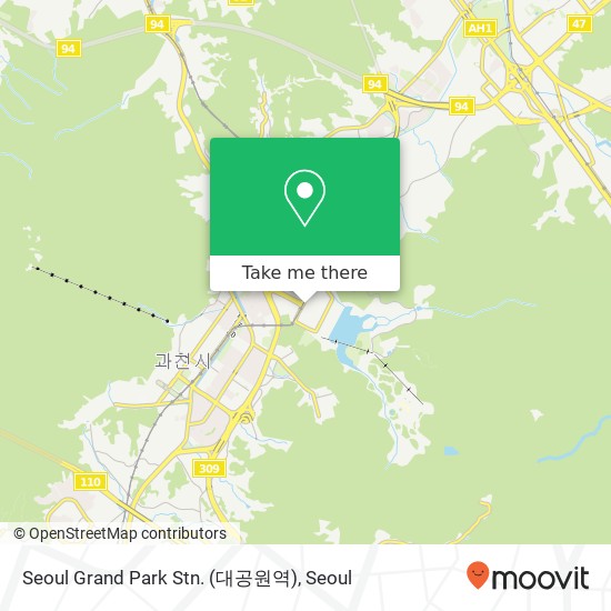 Seoul Grand Park Stn. (대공원역) map