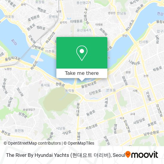 The River By Hyundai Yachts (현대요트 더리버) map