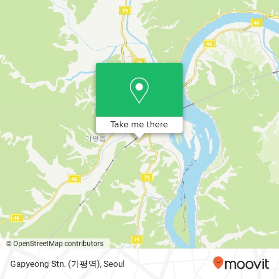 Gapyeong Stn. (가평역) map