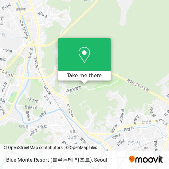 Blue Monte Resort (블루몬테 리조트) map
