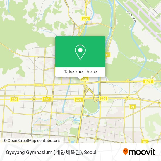 Gyeyang Gymnasium (계양체육관) map