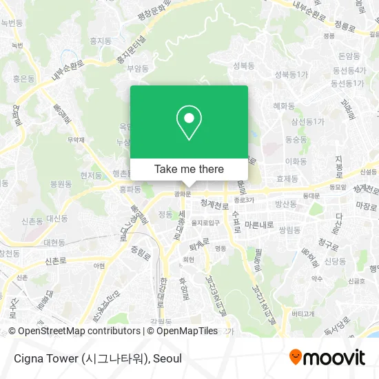 Cigna Tower (시그나타워) map