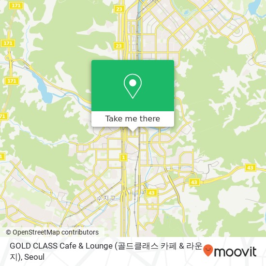 GOLD CLASS Cafe & Lounge (골드클래스 카페 & 라운지) map