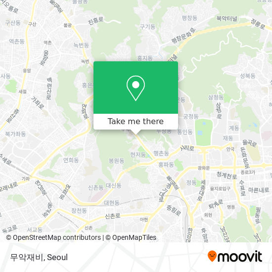 무악재비 map