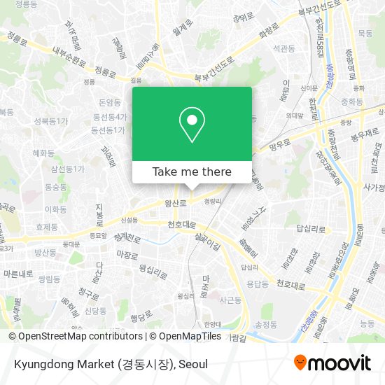 Kyungdong Market (경동시장) map
