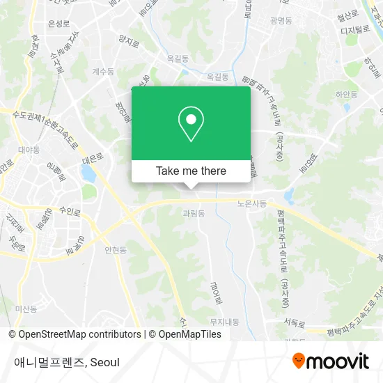 애니멀프렌즈 map