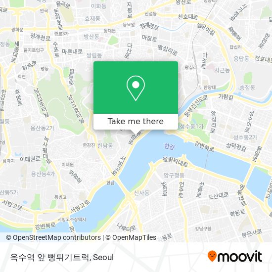 옥수역 앞 뻥튀기트럭 map