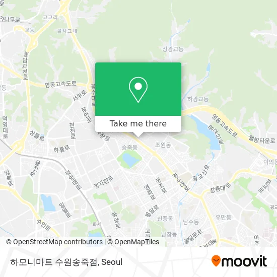 하모니마트 수원송죽점 map