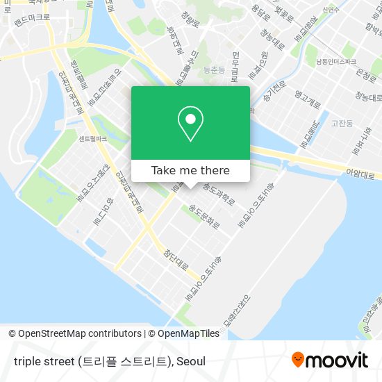 triple street (트리플 스트리트) map