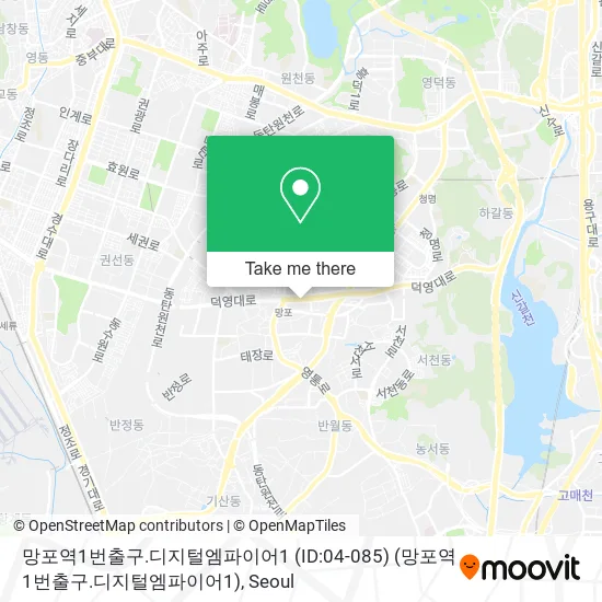 망포역1번출구.디지털엠파이어1 (ID:04-085) (망포역1번출구.디지털엠파이어1) map