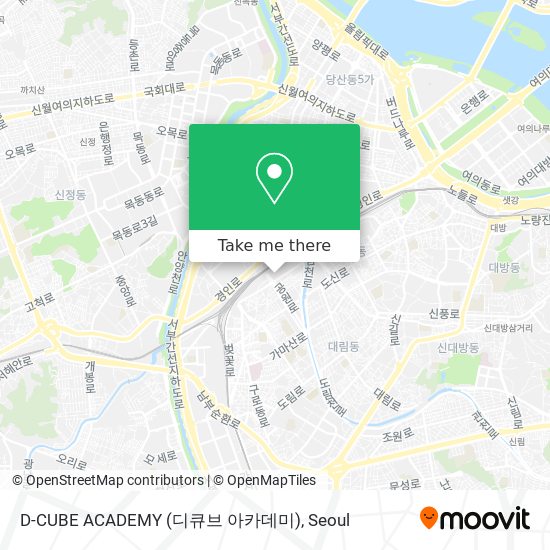 D-CUBE ACADEMY (디큐브 아카데미) map