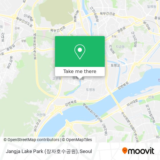 Jangja Lake Park (장자호수공원) map