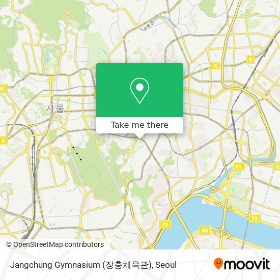 Jangchung Gymnasium (장충체육관) map