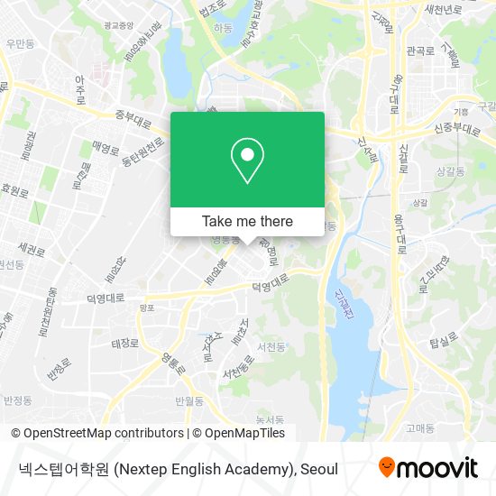 넥스텝어학원 (Nextep English Academy) map