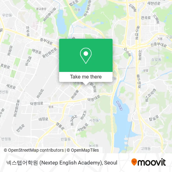 넥스텝어학원 (Nextep English Academy) map