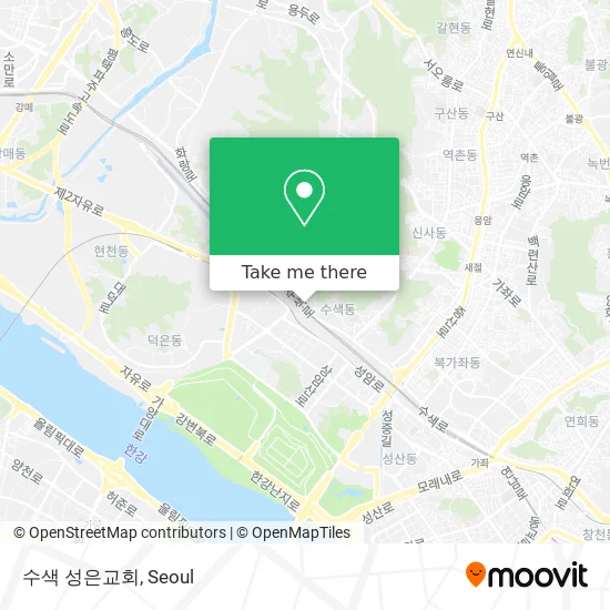 수색 성은교회 map
