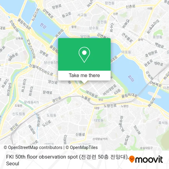 FKI 50th floor observation spot (전경련 50층 전망대) map