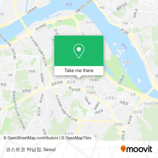 코스트코 하남점 map