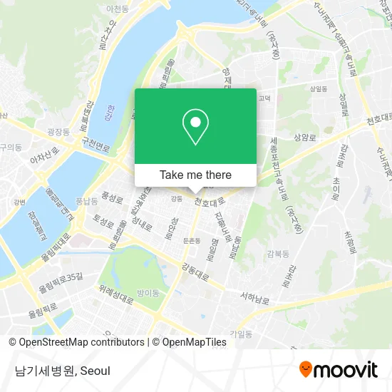 남기세병원 map