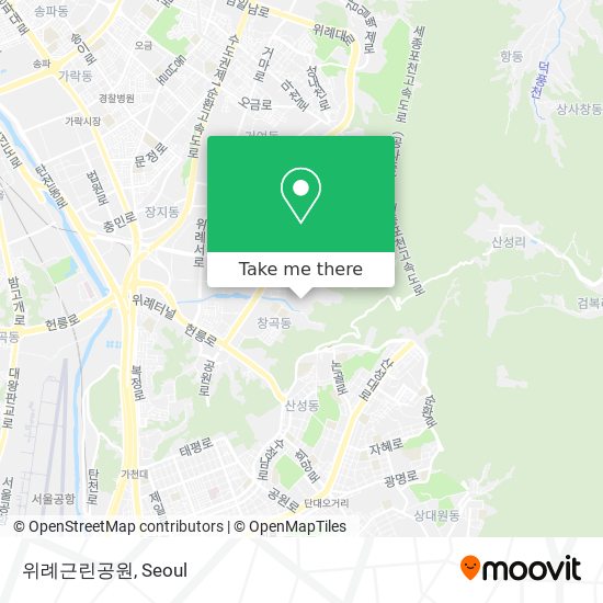 위례근린공원 map