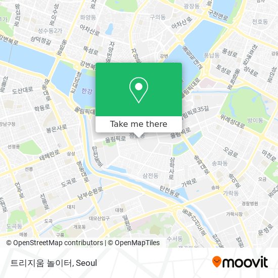 트리지움 놀이터 map