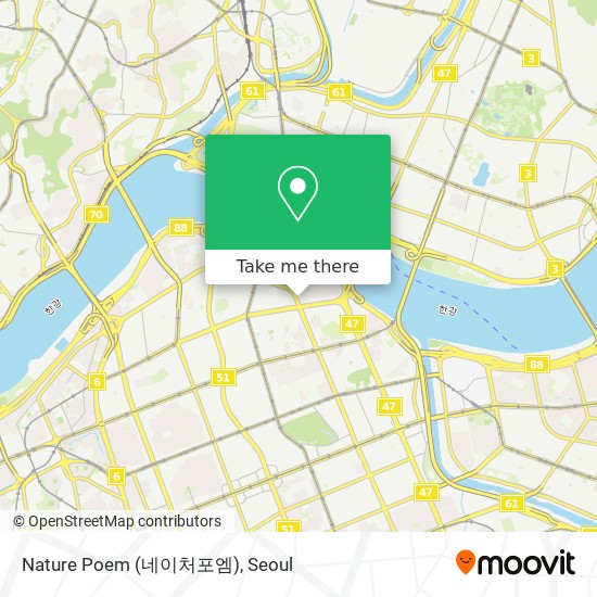 Nature Poem (네이처포엠) map