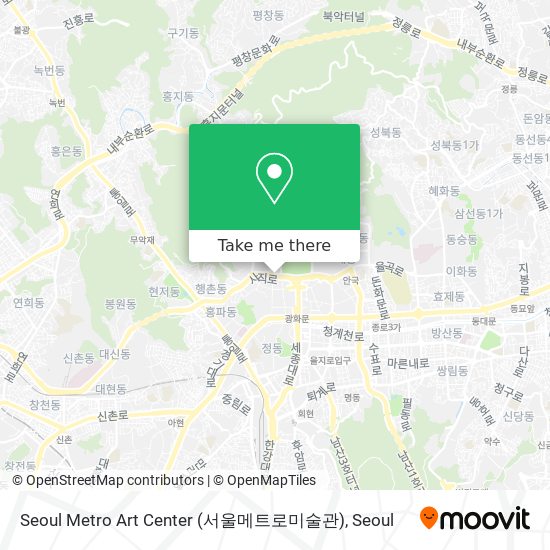 Seoul Metro Art Center (서울메트로미술관) map