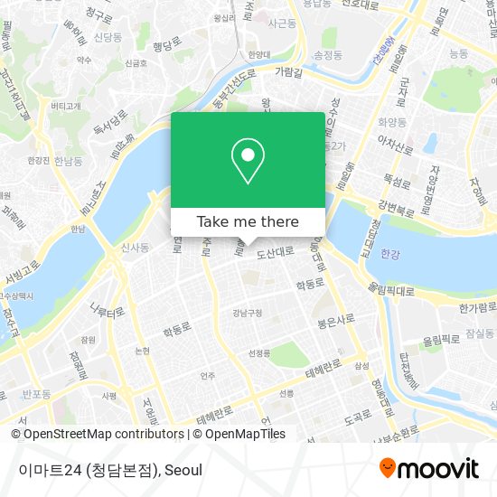 이마트24 (청담본점) map