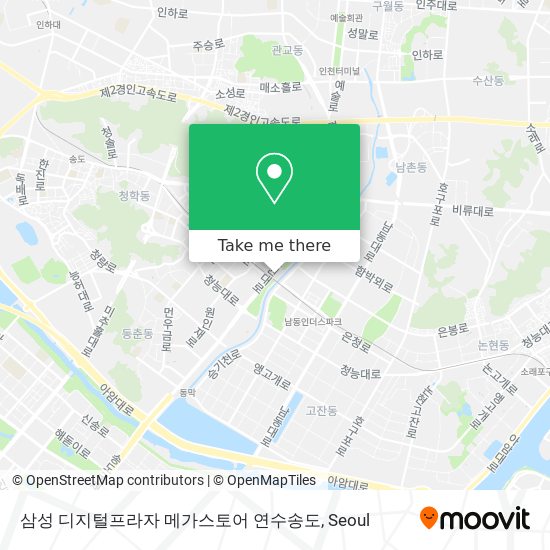 삼성 디지털프라자 메가스토어 연수송도 map