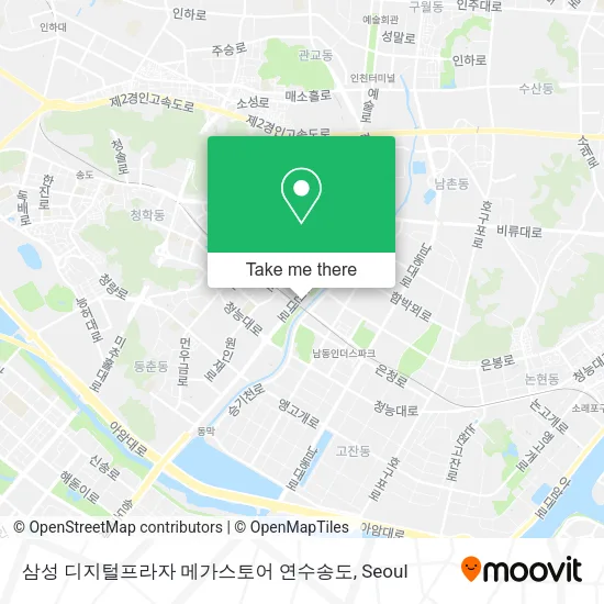 삼성 디지털프라자 메가스토어 연수송도 map