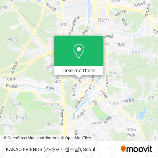 KAKAO FRIENDS (카카오프렌즈샵) map