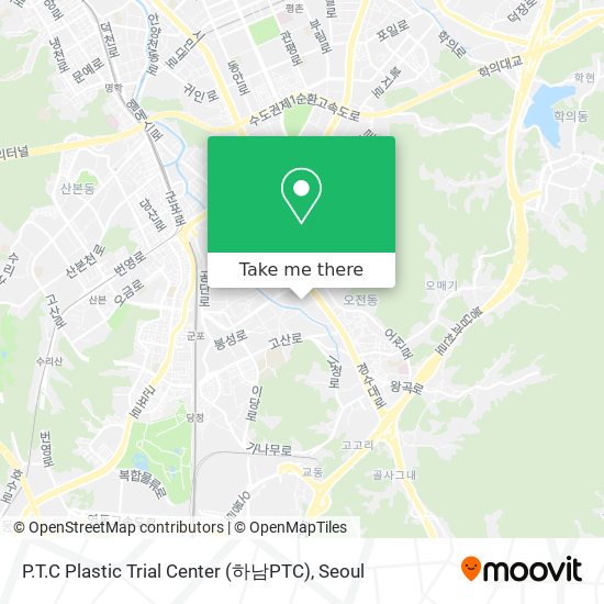 P.T.C Plastic Trial Center (하남PTC) map