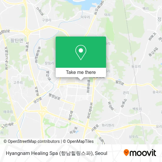 Hyangnam Healing Spa (향남힐링스파) map