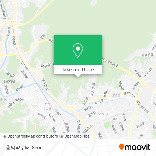 충의약수터 map