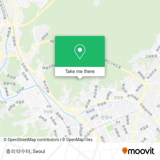 충의약수터 map